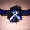 Blue with Feathers