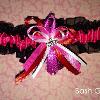 Pink and Black Garter